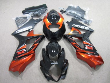 Purchase 2007-2008 Black Orange Suzuki GSXR1000 Motorbike Fairing UK