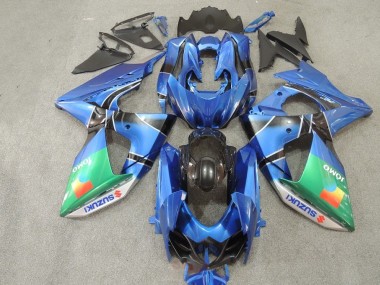 Purchase 2009-2016 Blue Green JOMO Suzuki GSXR1000 Motorcycle Replacement Fairings UK