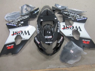 Purchase 2004-2005 Black West Suzuki GSXR600 Motorcycle Fairing Kits UK