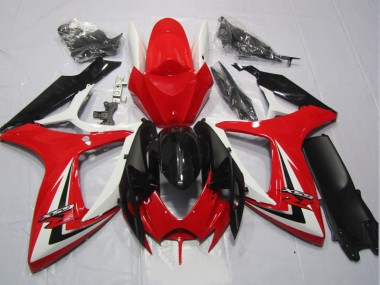 Purchase 2006-2007 Black Red Suzuki GSXR600 Replacement Motorcycle Fairings UK