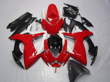 Purchase 2006-2007 Red Black Suzuki GSXR600 Motorcycle Replacement Fairings UK