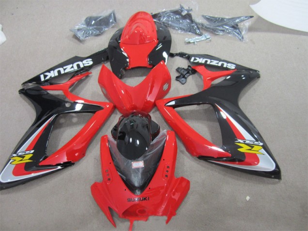 Purchase 2006-2007 Red Black Suzuki GSXR600 Replacement Fairings UK