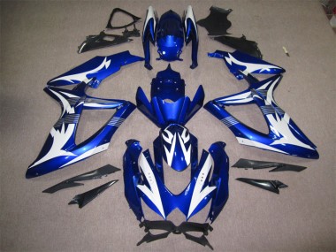 Purchase 2008-2010 Blue White Suzuki GSXR600 Motorcycle Bodywork UK