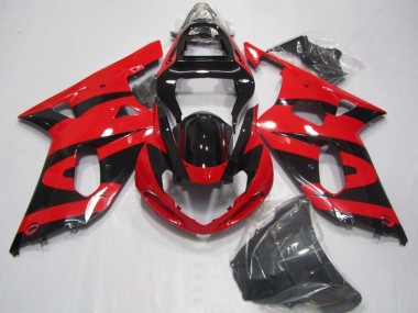 Purchase 2001-2003 Black Red Suzuki GSXR750 Motorcycle Fairings UK