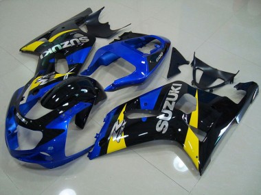 Purchase 2001-2003 Blue Black Suzuki GSXR750 Motorbike Fairing Kits UK