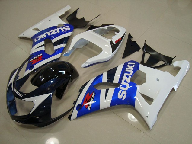 Purchase 2001-2003 Blue White Suzuki GSXR750 Replacement Fairings UK