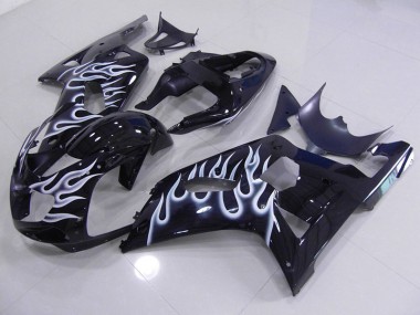 Purchase 2001-2003 Blue White Flame Suzuki GSXR750 Motor Fairings UK