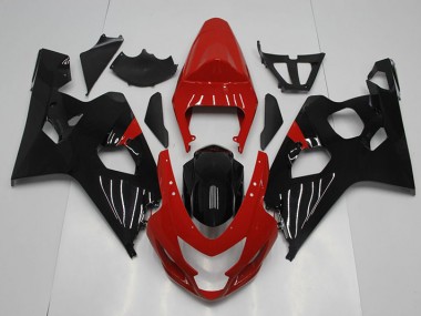 Purchase 2004-2005 Red Black Suzuki GSXR750 Motorcylce Fairings UK