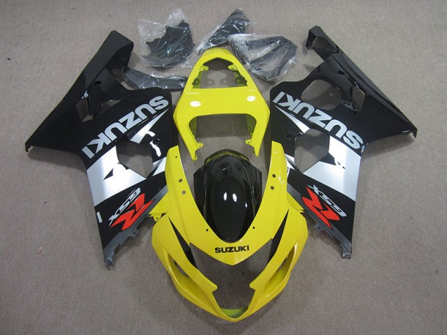 Purchase 2004-2005 Yelow Black Silver Suzuki GSXR750 Motorcycle Replacement Fairings UK