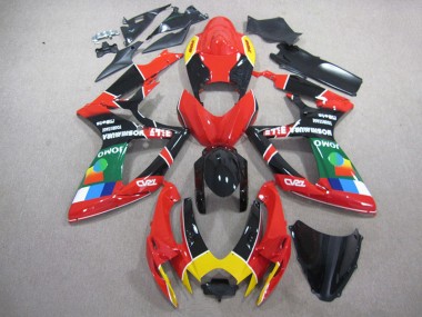 Purchase 2006-2007 Red Black Green Suzuki GSXR750 Replacement Fairings UK