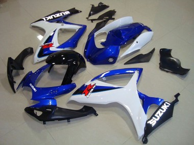 Purchase 2006-2007 Blue White Black Suzuki GSXR750 Motorcylce Fairings UK