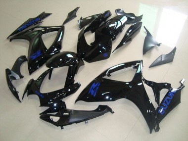 Purchase 2006-2007 Black Blue Decal Suzuki GSXR750 Bike Fairing UK