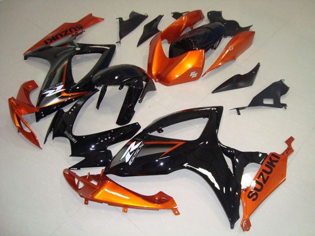 Purchase 2006-2007 Black Orange Suzuki GSXR750 Motorbike Fairing UK