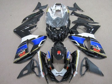 Purchase 2009-2016 Black Dark Dog Suzuki GSXR1000 Motor Fairings UK