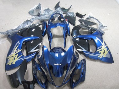 Purchase 2008-2019 Blue White Gold Decal Suzuki GSXR1300 Hayabusa Motorbike Fairing UK