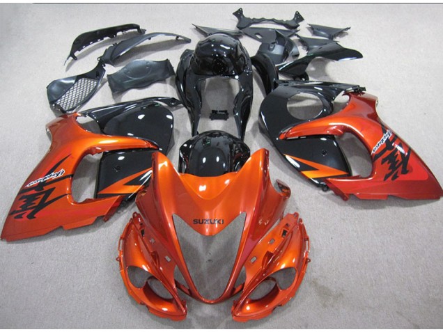 Purchase 2008-2019 Orange Black Suzuki GSXR1300 Hayabusa Motor Bike Fairings UK