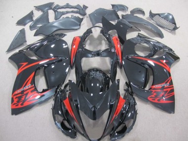 Purchase 2008-2019 Black Red Suzuki GSXR1300 Hayabusa Motorcycle Bodywork UK