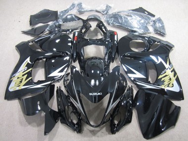 Purchase 2008-2019 Black Gold Decal Suzuki GSXR1300 Hayabusa Motorbike Fairings UK