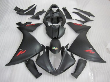 Purchase 2009-2011 Black Red Yamaha YZF R1 Motorcycle Fairings UK