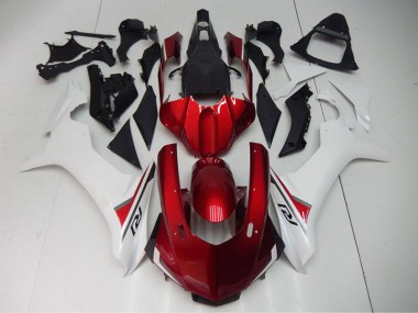 Purchase 2015-2019 Red White Yamaha YZF R1 Bike Fairings UK