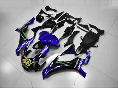 Purchase 2015-2019 Blue Blue White ENEOS 46 Monster Yamaha YZF R1 Motorcycle Fairing UK