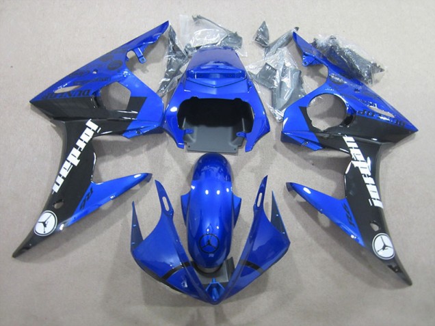 Purchase 2003-2005 Blue Black Yamaha YZF R6 Replacement Motorcycle Fairings UK