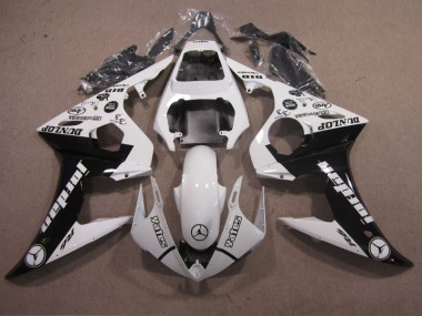 Purchase 2003-2005 White Black Yamaha YZF R6 Motorbike Fairings UK