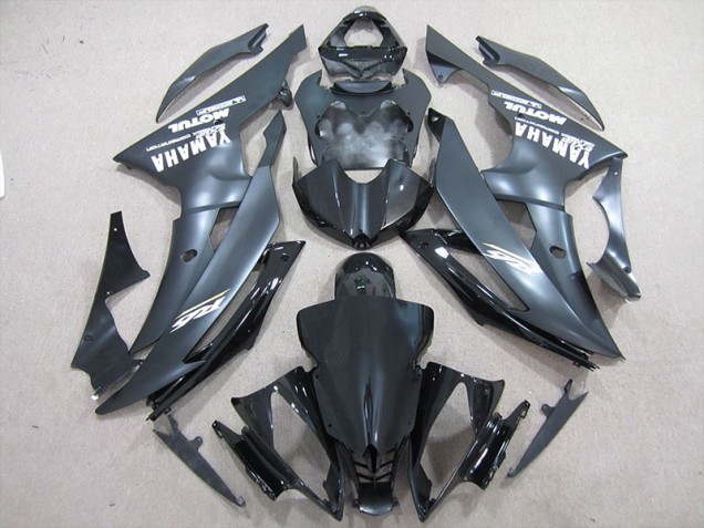 Purchase 2008-2016 Black White Yamaha YZF R6 Bike Fairing Kit UK