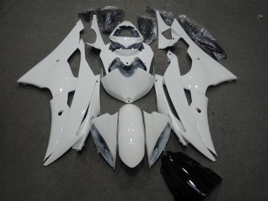 Purchase 2008-2016 White Yamaha YZF R6 Motorcyle Fairings UK