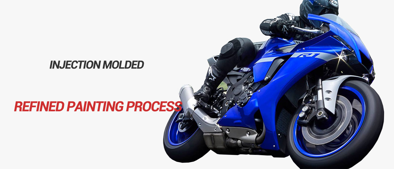 Injection Molded, Refined Painting Process | FastFairings UK Official